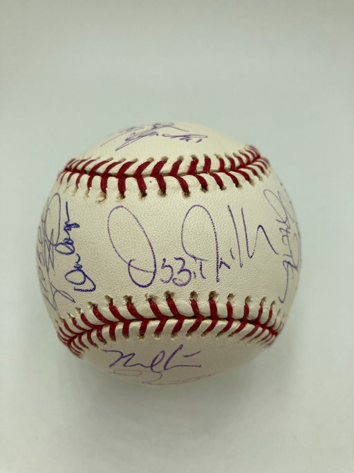 2005 Chicago White Sox World Series Champs Team Signed Baseball JSA COA