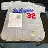 Sandy Koufax Cy Young MVP Signed Heavily Inscribed STATS Dodgers Jersey JSA COA