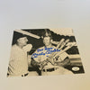 Mickey Mantle Signed 1956 Triple Crown 8x10 Photo JSA Graded 10 GEM MINT