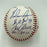 Beautiful HOF Multi Signed Baseball Tony Gwynn Nolan Ryan Tom Seaver Ripken JSA
