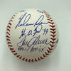 Beautiful HOF Multi Signed Baseball Tony Gwynn Nolan Ryan Tom Seaver Ripken JSA