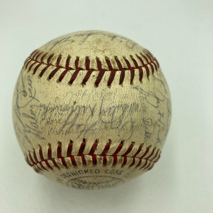 1964 New York Mets Team Signed National League Baseball Beckett COA