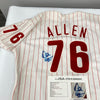 Dick Richie Allen Signed Authentic Philadelphia Phillies Russell Jersey JSA COA
