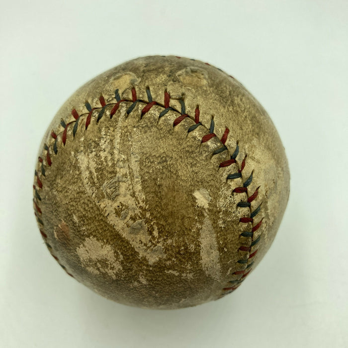 Bibb Falk & Willie Kamm Signed 1923 American League Game Used Baseball JSA COA