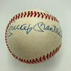 Mickey Mantle Ted Williams Frank Robinson Triple Crown Signed Baseball PSA DNA