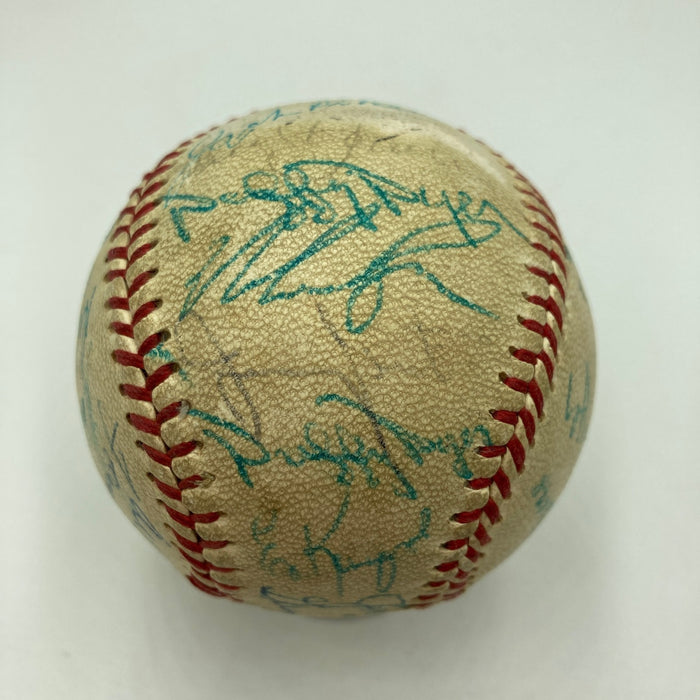 1969 New York Mets WS Champs Team Signed Baseball Gil Hodges Ryan Seaver JSA