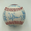 Vintage 1986 New York Mets World Series Champs Team Signed Baseball JSA COA