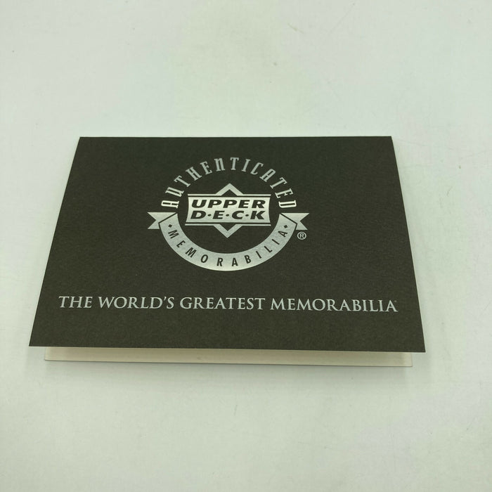 Beautiful Michael Jordan Signed Bulls Game Used Floor Wings Display UDA & PSA