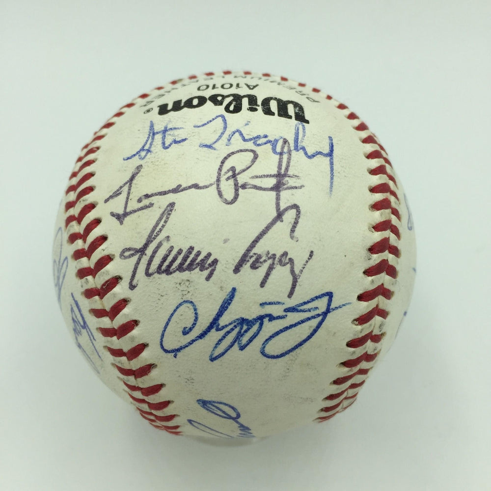 Incredible Chipper Jones Pre Rookie Signed 1993 All Star Game Baseball PSA DNA