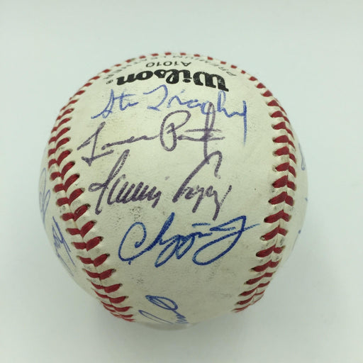 Incredible Chipper Jones Pre Rookie Signed 1993 All Star Game Baseball PSA DNA