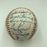 Beautiful Willie Mays Hank Aaron Hall Of Fame Legends Signed 1970's Baseball JSA