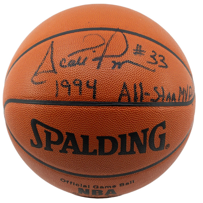 Scottie Pippen "1994 All-Star MVP" Signed Official NBA Game Basketball JSA COA