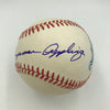 RARE Luke Appling Lucius Benjamin Full Name Signed American League Baseball JSA
