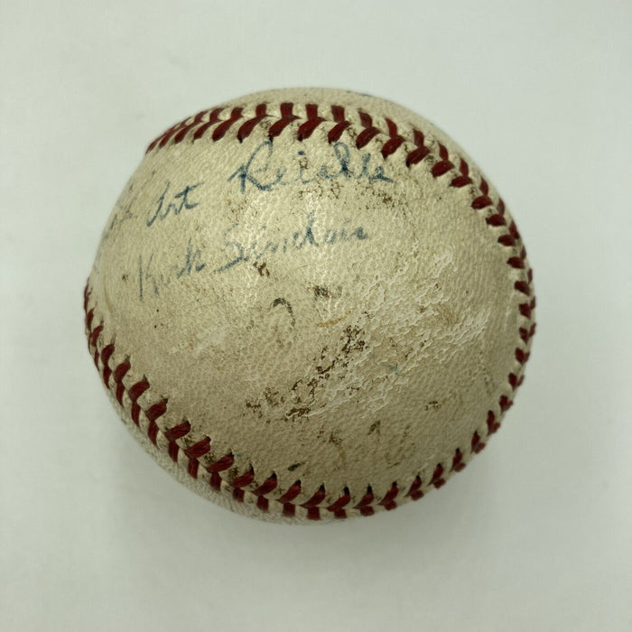 Earliest Known Jackie Robinson 1940 UCLA Bruins Signed Baseball JSA COA