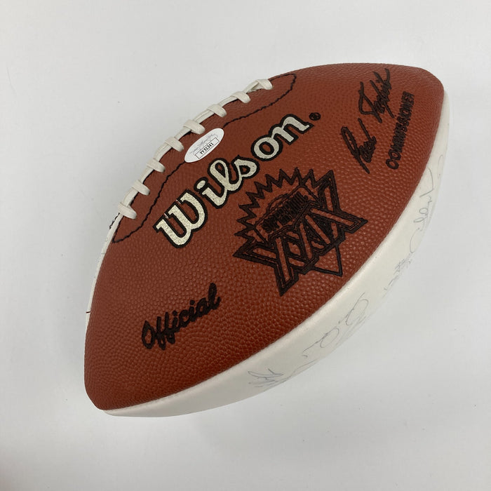 1994 San Francisco 49ers Super Bowl XXIX Champs Team Signed Football JSA COA