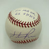 Hunter Pence "First MLB Home Run" Rookie Signed Baseball UDA Upper Deck COA