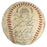 1957 Milwaukee Braves World Series Champs Team Signed Baseball JSA COA