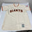 Willie Mays Signed Mitchell & Ness New York Giants Game Model Jersey JSA COA