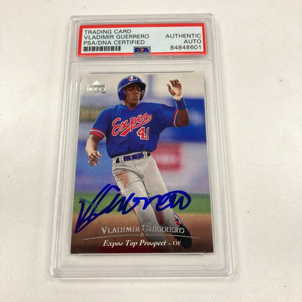 1994 Upper Deck SP Vladimir Guerrero Signed Autographed RC Rookie Card PSA DNA