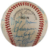 Joe DiMaggio Ted Williams Willie Mays Sandy Koufax HOF Signed Baseball JSA COA