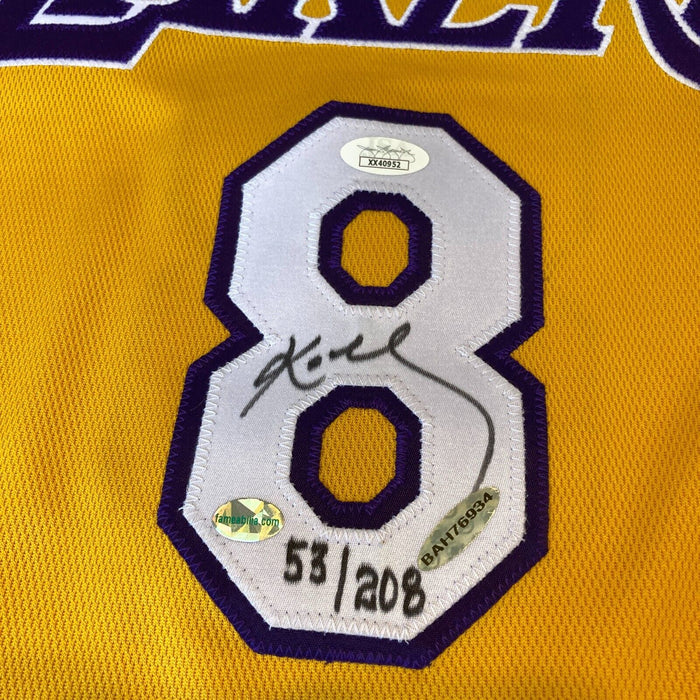 Kobe Bryant Signed 2000-01 Pro Cut Los Angeles Lakers Jersey UDA & JSA MINT 9