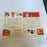 1970 New York Mets Original Ticket & Signed Vintage Program