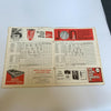 1970 New York Mets Original Ticket & Signed Vintage Program