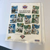 Lot Of (2) Jerome Bettis Signed 1993 Fleer Super Bowl Photo Sheets