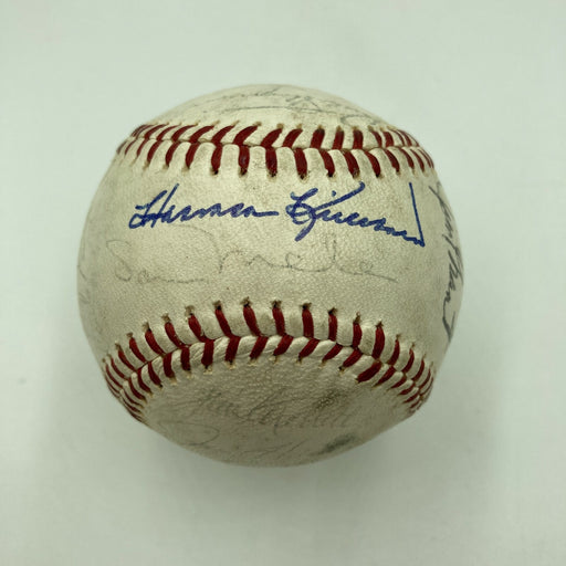 1965 Minnesota Twins American League Champs Team Signed Baseball JSA COA