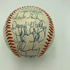 1985 Kansas City Royals World Series Champs Team Signed Baseball With JSA COA