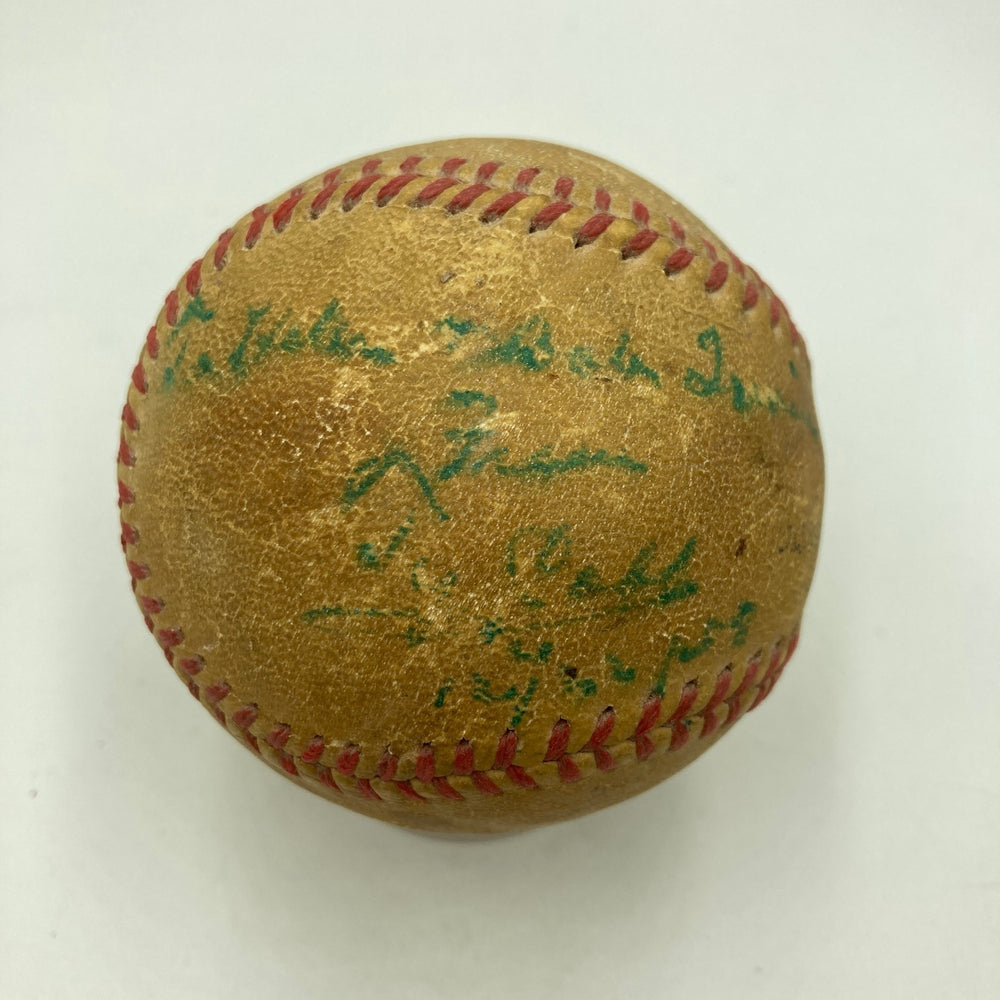 Ty Cobb Single Signed Vintage 1961 Baseball PSA DNA COA