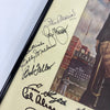 Mickey Mantle Joe Dimaggio HOF Multi Signed Norman Rockwell Photo Beckett COA