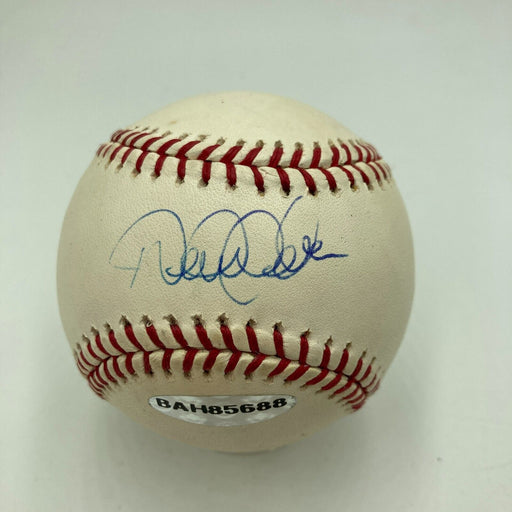 Derek Jeter Signed Major League Baseball UDA Upper Deck COA RARE