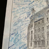 New York Yankees Legends Signed Large 16x18 Stadium Photo With 119 Signatures!