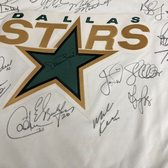 1999 Dallas Stars NHL Stanley Cup Champs Team Signed Jersey With JSA COA