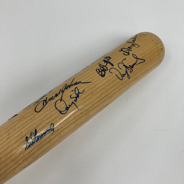 1986 New York Mets W.S. Champs Team Signed Baseball Bat JSA COA