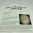 Satchel Paige Single Signed Baseball PSA DNA Graded Near Mint 8