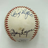 1957 Milwaukee Braves World Series Champs Team Signed Baseball JSA COA