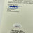 Jackie Robinson Single Signed Autographed Baseball JSA COA