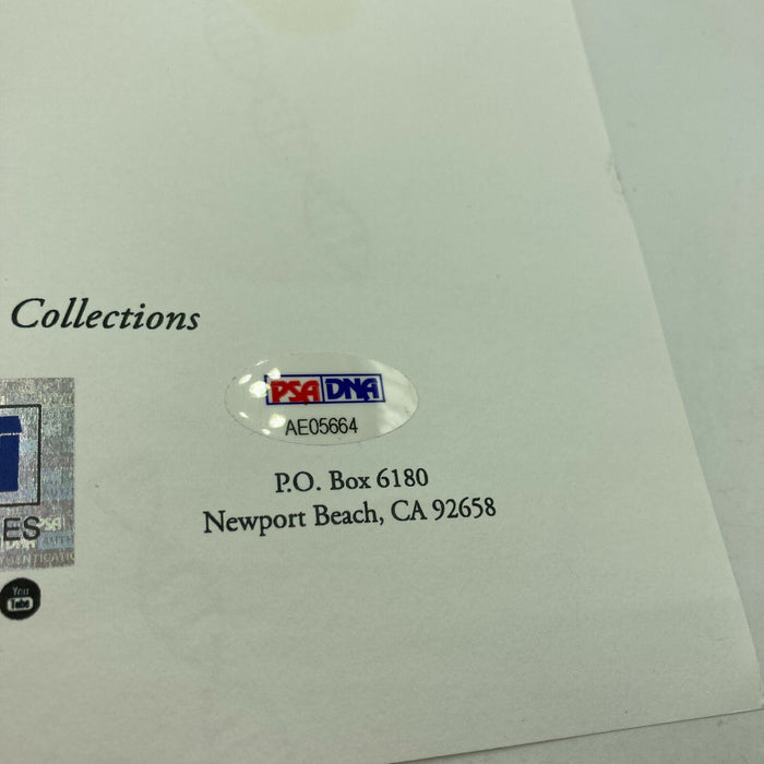 Beautiful 1948 Boston Braves National League Champs Team Signed Baseball PSA DNA