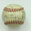 Beautiful 1956 Cleveland Indians Team Signed American League Baseball JSA COA