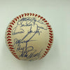 1997 New York Yankees Team Signed Baseball Derek Jeter Mariano Rivera JSA COA