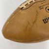 1968 Philadelphia Eagles Signed Vintage Wilson Football 50+ Sigs JSA COA