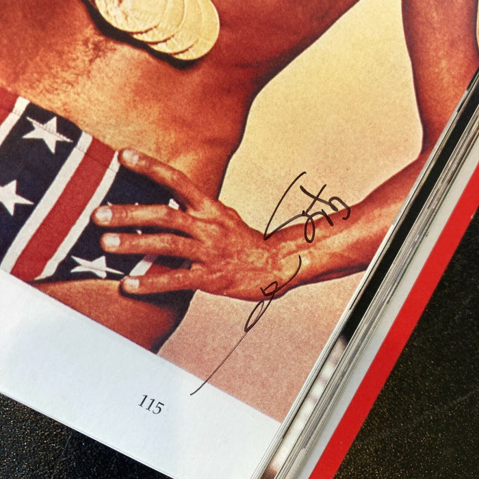 Mark Spitz Twice Signed Time Magazine 30 Years In Pictures Book Olympics