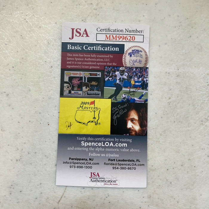 Luc Robitaille Signed Game Issued Bauer Hockey Stick With JSA COA