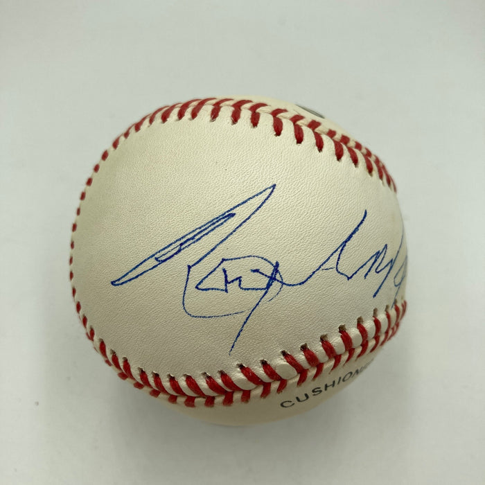 Roy Campanella Single Signed National League Baseball PSA DNA COA