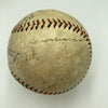 Babe Ruth & Chicago Cubs 1932 World Series Called Shot Signed Baseball PSA DNA