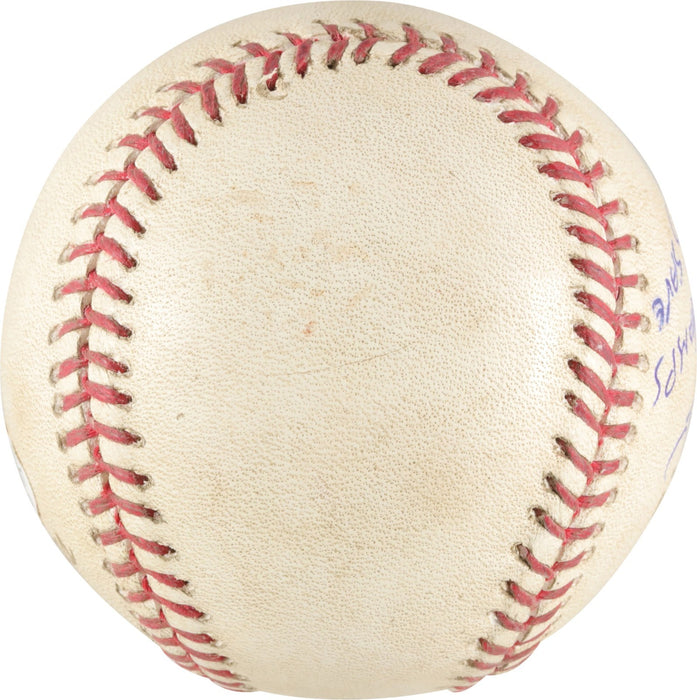 Aroldis Chapman 2016 World Series Game 5 Save Game Used Baseball Chicago Cubs