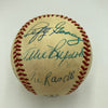 Lefty Gomez Whitey Ford Ed Lopat Vic Raschi Allie Reynolds Signed Baseball JSA