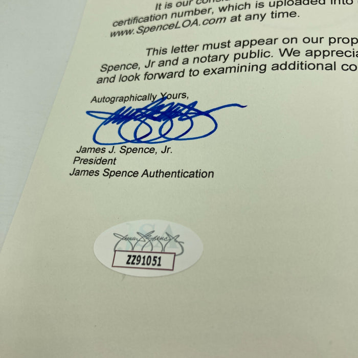 Babe Ruth & Lou Gehrig Dual Signed 1927 Official American League Baseball JSA